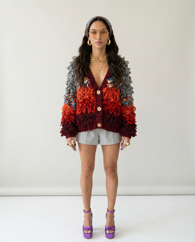 Wanderlust Tassel Crochet Cardigan