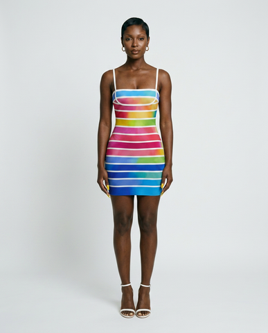 Tuscan Sun Bandage Dress