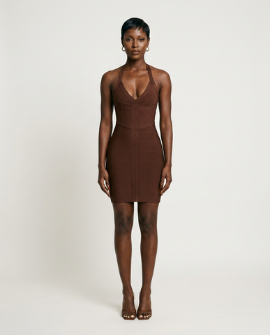 Chocalate Bandage Dress