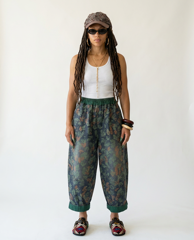 Wanderlust Vintage Floral Denim Jeans
