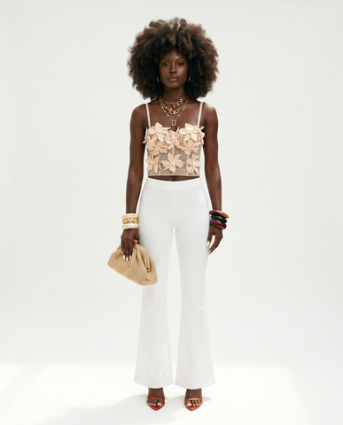 Divine Floral Mesh Camisole