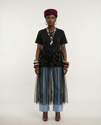 Liberated Casual Mesh Maxi Dress