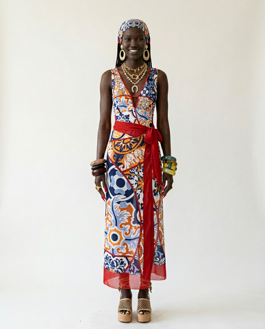 Wanderlust Printed One-Piece Swimsuit