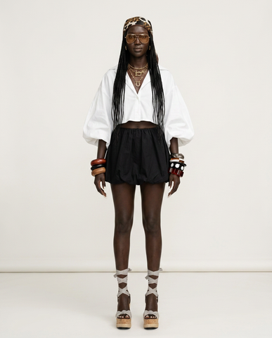 Limitless Batwing Cotton Blouse