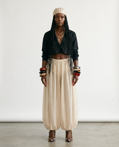Free Spirit Sheer Bloomer Pants