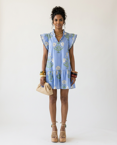 Free Spirit Floral Ruffled Dress