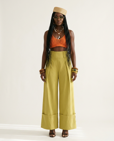 Wanderlust High-Waisted Wide Leg Pants