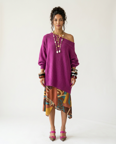 Vivacious Loose Knit Sweater
