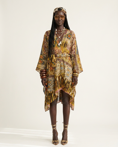 Wanderlust Floral Asymmetrical Kimono