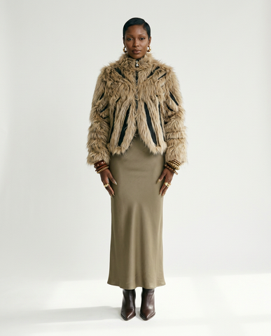 Wild Heart Faux Fur Jacket