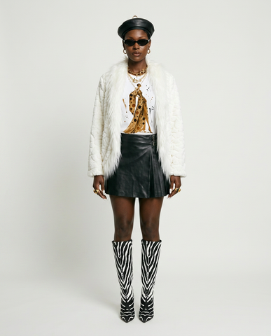 Radiant Faux Fur Shaggy Jacket