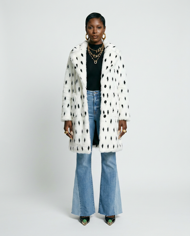 Majestic Faux Fur Long Coat