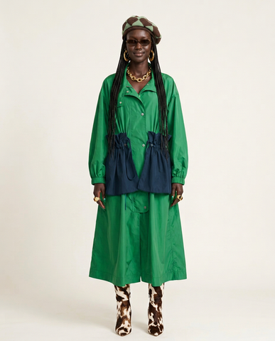 Adventurous Oversized Trench Coat
