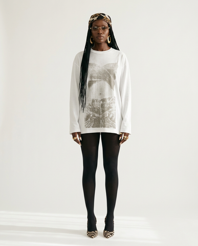 Audacious Printed Long Sleeve T-Shirt