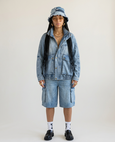 Adventurous Washed Denim Jacket