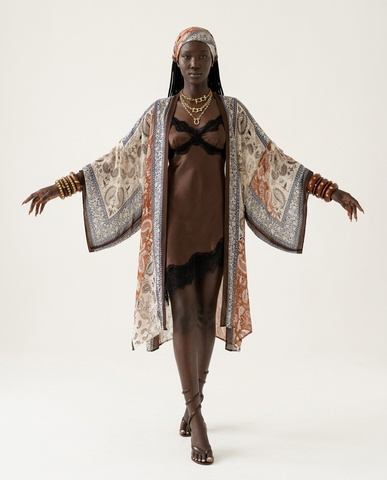 Wanderlust Boho Print Kaftan