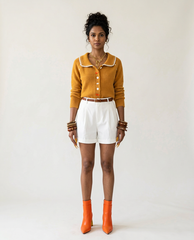 Ethereal Embroidered Knit Cardigan