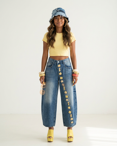 Maverick Golden Charm Denim Jeans