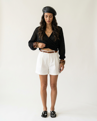 Confidenct Knit Wrap Cardigan