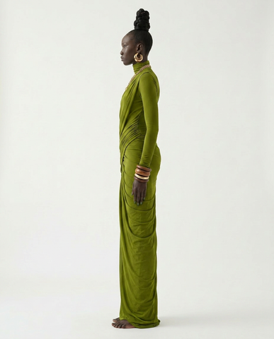 Final Sale Long Sleeve Maxi Dress