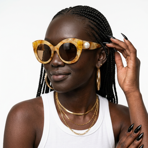 Bold Oversized Cat Eye Sunglasses