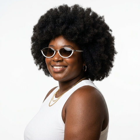 Confident Metal Cat Eye Sunglasses